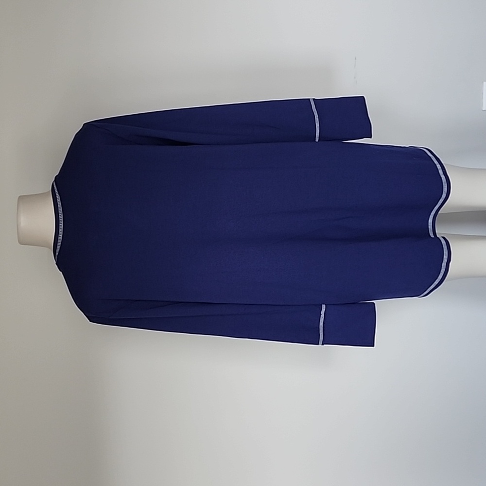 Logo Lounge Lori Goldstein Split Neck French Terr… - image 3